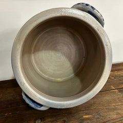 Westerwald German Ceramic Crock Pot, Salt Glazed, New Old Stock