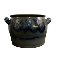 Westerwald German Ceramic Crock Pot, Salt Glazed