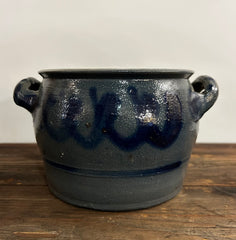 Westerwald German Ceramic Crock Pot, Salt Glazed