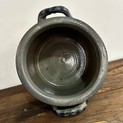 Westerwald German Ceramic Crock Pot, Salt Glazed