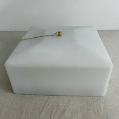 Wac Lighting Ceiling Mount Frosted Glass Light, Square