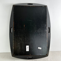 Butler's Tray, Wood, Four Handle, Painted