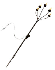 International Ironware Tall Wall Mounted Lights, Five Candlelights