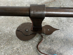 International Ironware Tall Wall Mounted Lights, Five Candlelights