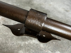 International Ironware Tall Wall Mounted Lights, Five Candlelights