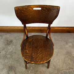 Antique Bentwood Café Chair, Oak