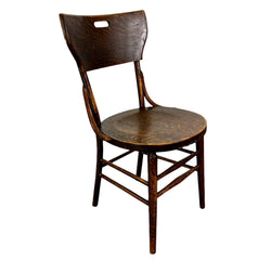 Antique Bentwood Café Chair, Oak
