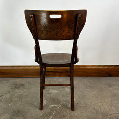 Antique Bentwood Café Chair, Oak