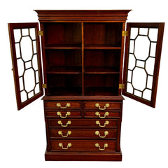 Selamat Designs Miniature Furniture Breakfront Cabinet