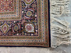 Middle Eastern Hand Knotted Wool Area Rug