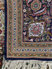Middle Eastern Hand Knotted Wool Area Rug