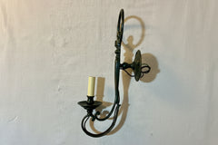 Visual Comfort (BZ) Wall Sconce, Verdigris Finish, Hurricane Shade, sku: 032527