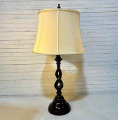 Bradburn Gallery Table Lamp, Bronze Twist Metal Base, Shade