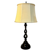 Bradburn Gallery Table Lamp, Bronze Twist Metal Base, Shade