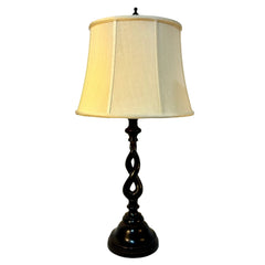 Bradburn Gallery Table Lamp, Bronze Twist Metal Base, Shade