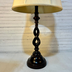 Bradburn Gallery Table Lamp, Bronze Twist Metal Base, Shade