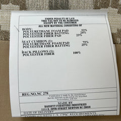 Bassett Myles Swivel Chairs, Pair