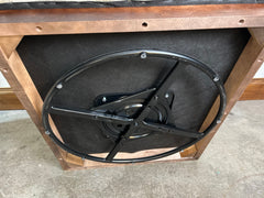 Bassett Myles Swivel Chairs, Pair