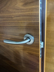 Contemporary French Doors with Jams, Hardware