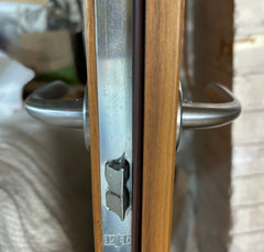 Contemporary French Doors with Jams, Hardware