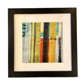 Benjamin Deal, Framed Wall Art, "Broadcast IV" Abstract, Signed