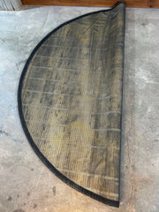 Anji Mountain Split Bamboo Rug, Round