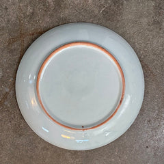 Ceramic Hand Painted Dish, Blue, Green, Black, Rust