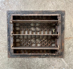 Iron Grate, Air Vent, Vintage