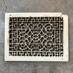 Iron Grate Top, Air Vent, Vintage