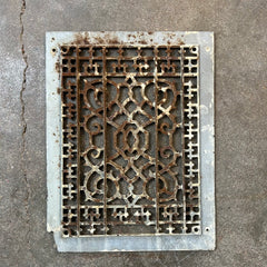 Iron Grate Top, Air Vent, Vintage