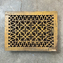 Iron Grate, Air Vent, Vintage