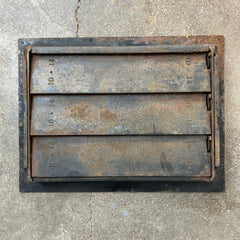 Iron Grate, Air Vent, Vintage
