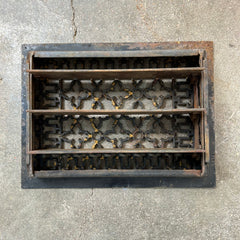 Iron Grate, Air Vent, Vintage