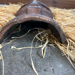 African Kifwebe Mask with Raffia Hair