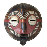 African Round Face Closed Eye Mask, sku: 032595