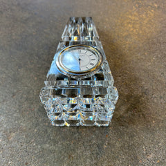 Waterford Cut Crystal Obelisk Clock