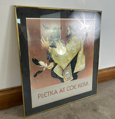 Paul Pletka "Talking to Gods" Pletka At Coe Kerr Print 1979 Art