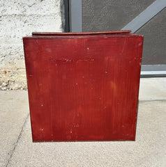 Flour Safe, Flour Storage Box, Metal with Roll Top