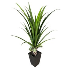 Faux Decorative Tropical Plant in Planter