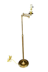Visual Comfort Floor Lamp, Brass, Triple Swing Arm, Sku: 032678