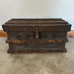 Antique Wood & Iron Trunk, sku: 032659