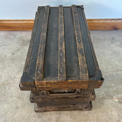 Antique Wood & Iron Trunk, sku: 032659