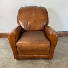 Lane Tilt Back Leather Arm Chair, Adjustable
