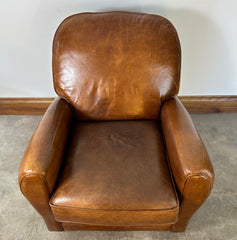 Lane Tilt Back Leather Arm Chair, Adjustable