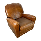 Lane Tilt Back Leather Arm Chair, Adjustable