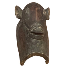 Primitive Wall Hanging Cow, Hand Carved Wood, Vintage