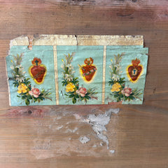 Vintage Wood Trunk, Chest with Faux Front Drawers Lift Top Storage