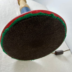 Pair of Nautical, Patriotic Table Lamps, Double Socket, Red White and Blue, Wood, sku: 032679