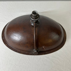 Hand Hammered Oval Copper Sink, Drop in or Undermount