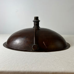 Hand Hammered Oval Copper Sink, Drop in or Undermount